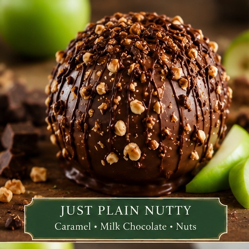 Sliced Chaos caramel apple